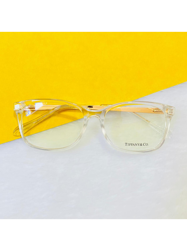 Armação de Óculos Retangular TF2131 Transparente